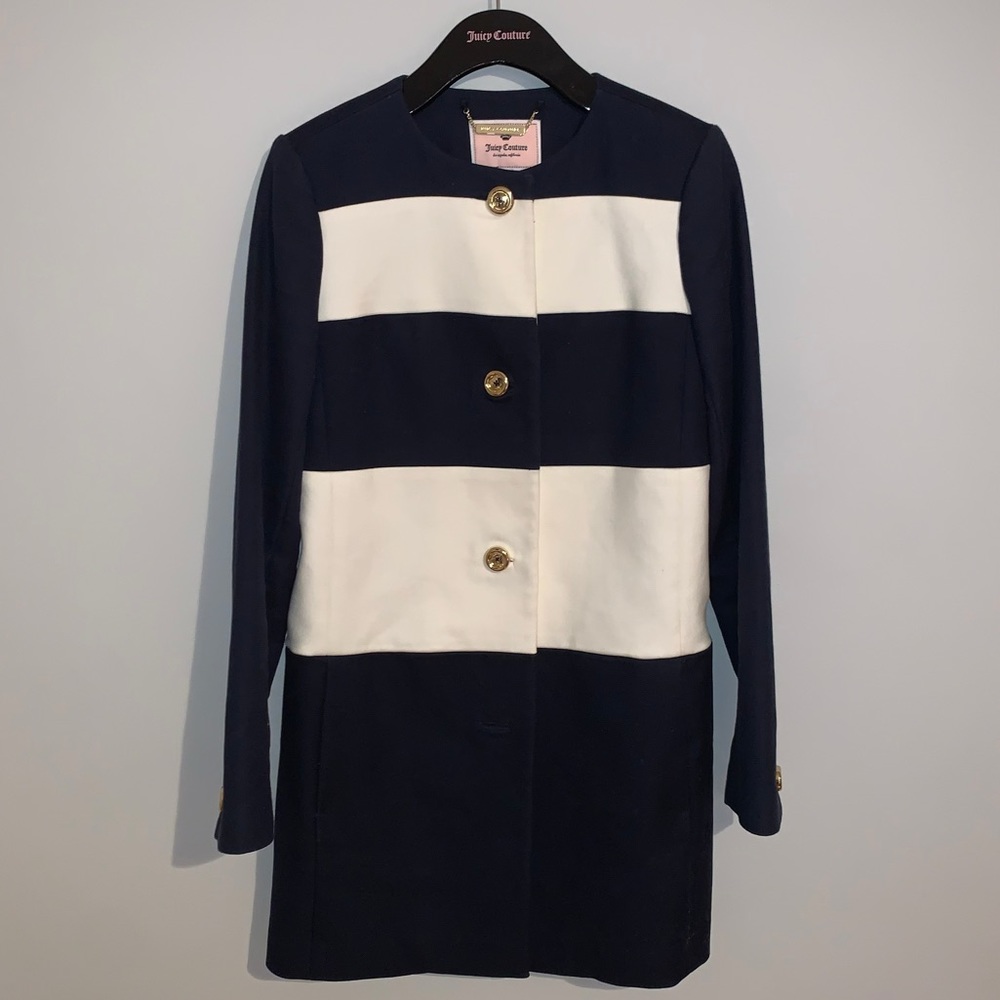 Juicy Couture Regal Tricotine Coat